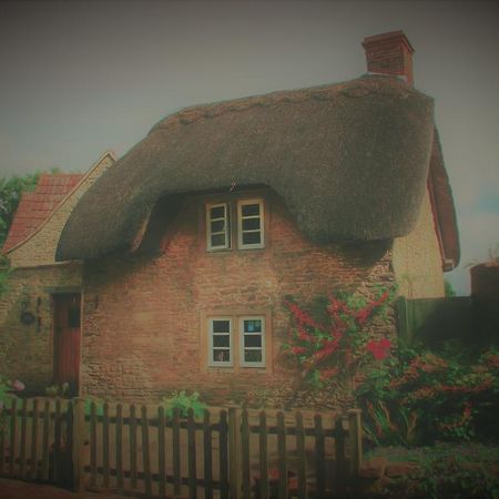 Thatch Cottage Lacock Exterior foto