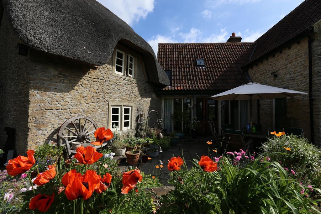 Thatch Cottage Lacock Exterior foto