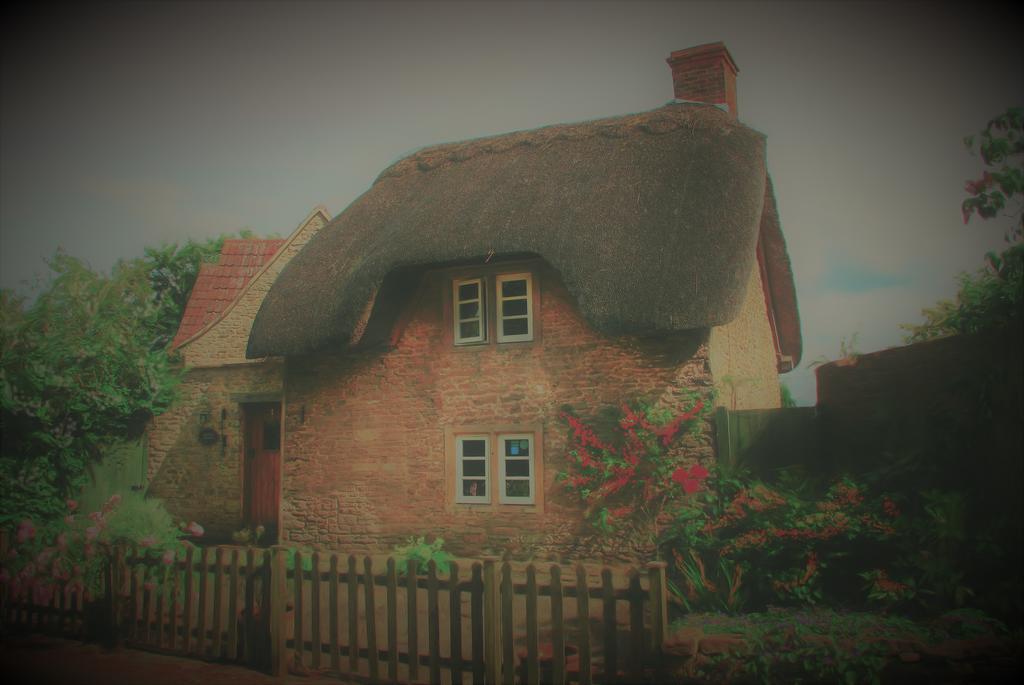 Thatch Cottage Lacock Exterior foto